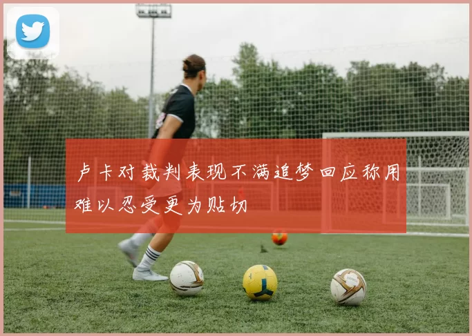 卢卡对裁判表现不满追梦回应称用难以忍受更为贴切